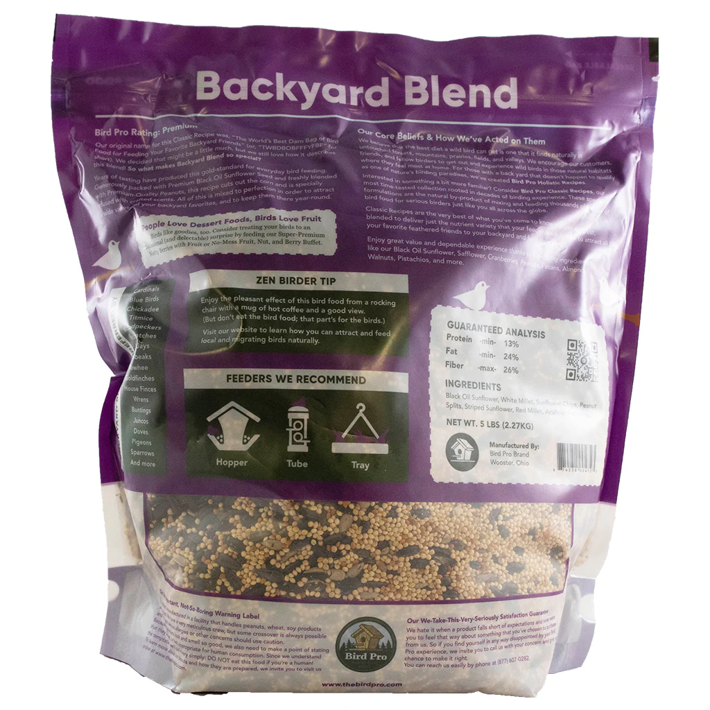 Bird Pro Backyard Blend (18 lb) - Image 2