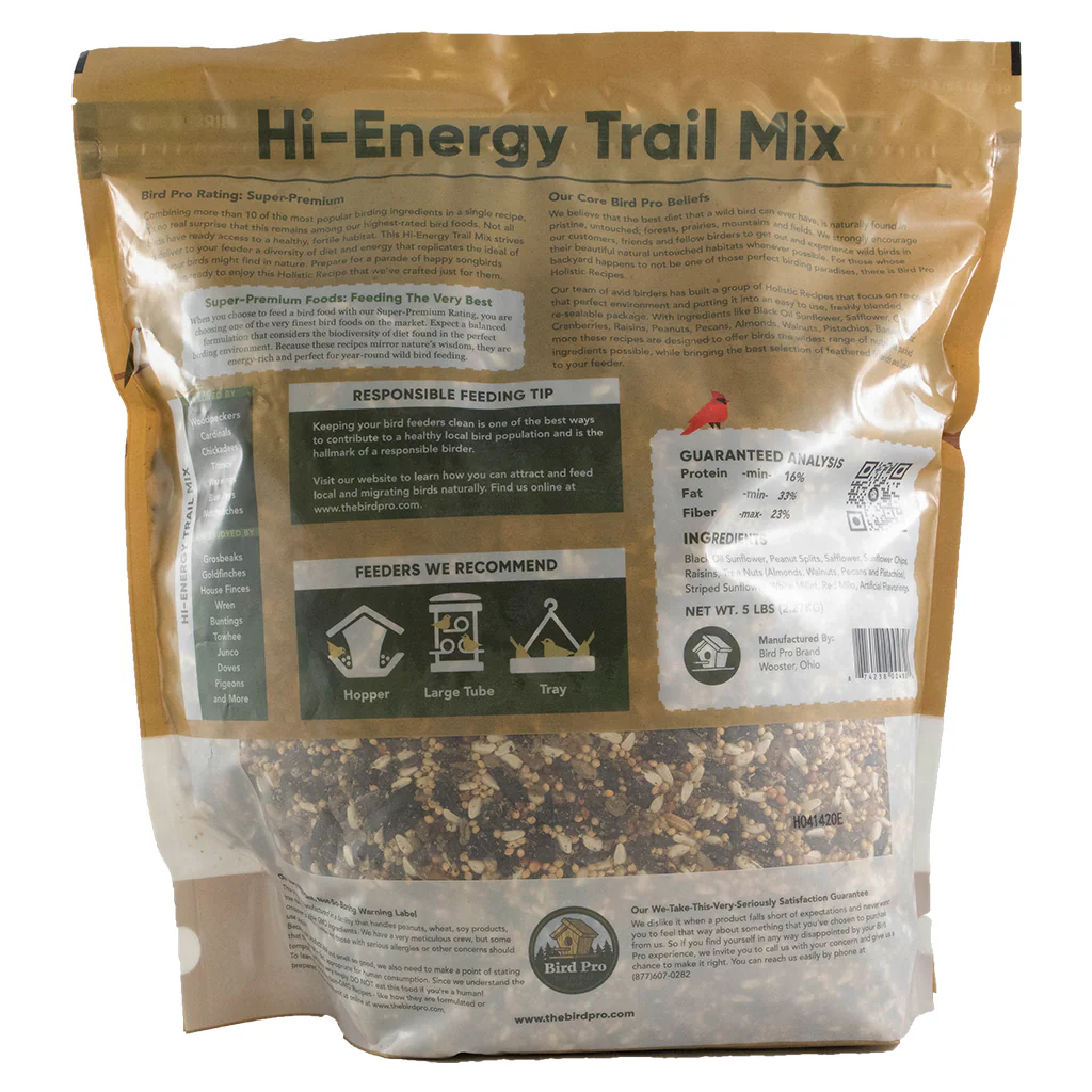 Bird Pro Hi-Energy Trail Mix (5lb) - Image 2