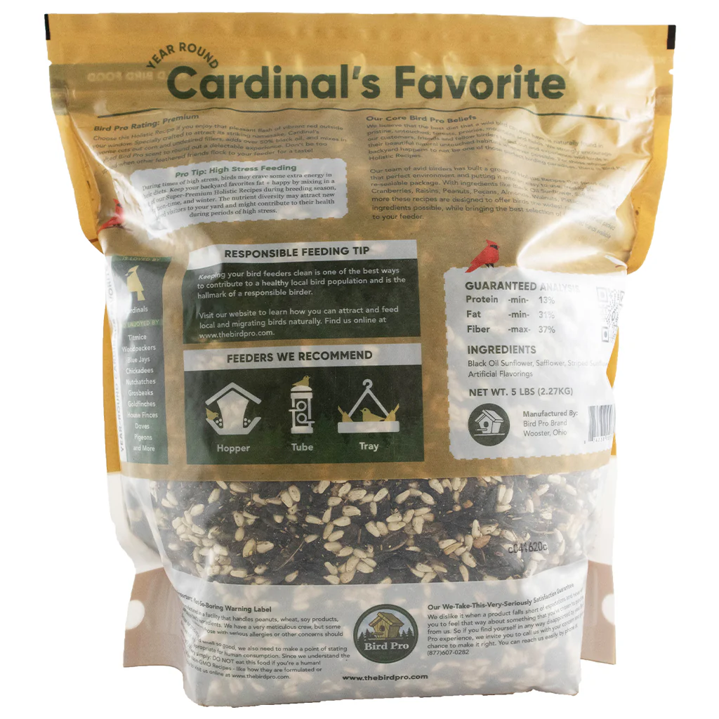 Bird Pro Year Round Cardinal's Favorite (10 lb) - Image 2