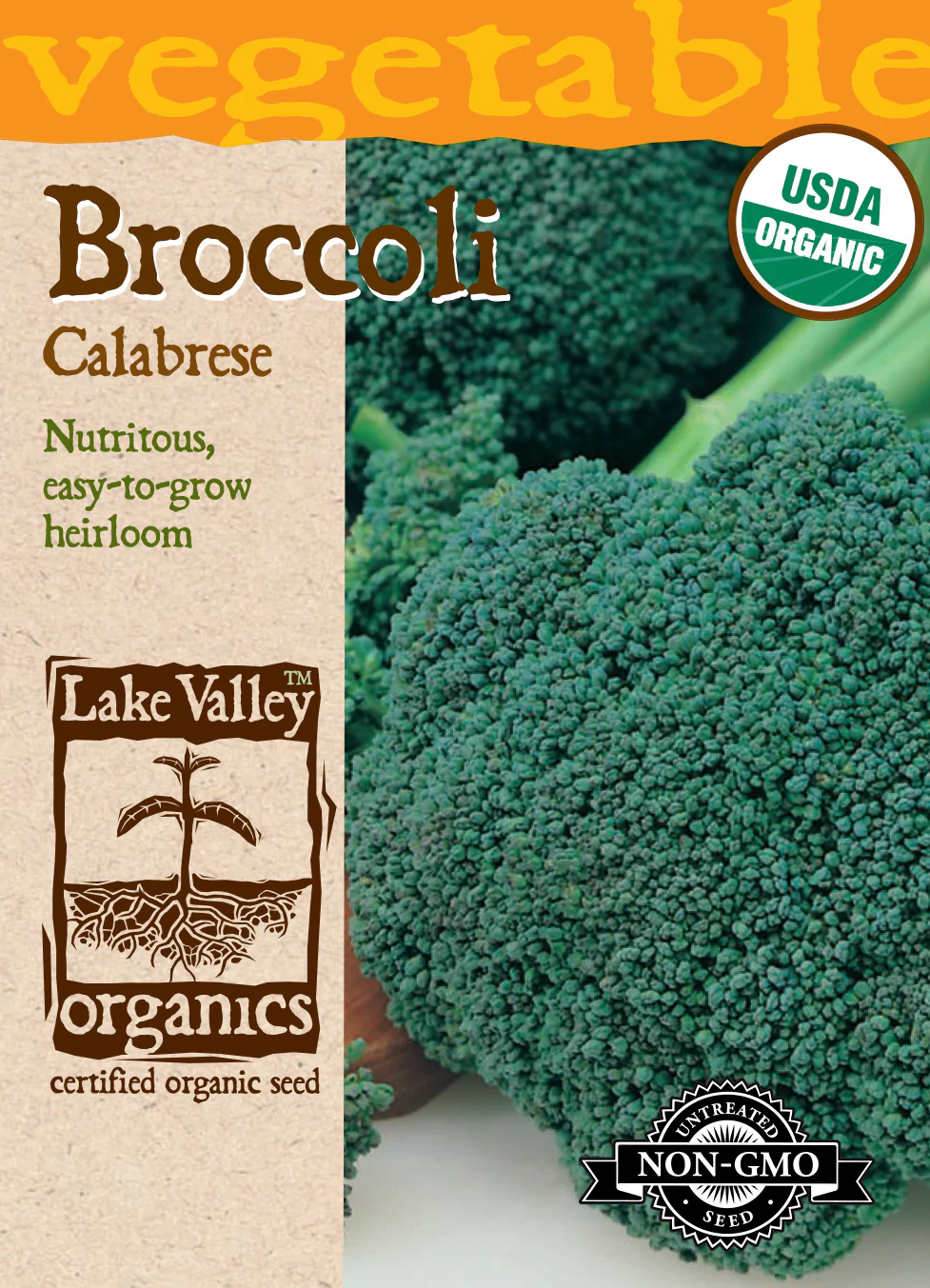Organic Calabrese Broccoli