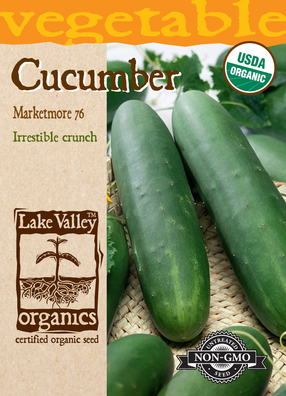 Organic Marketmore 76 Cucumber