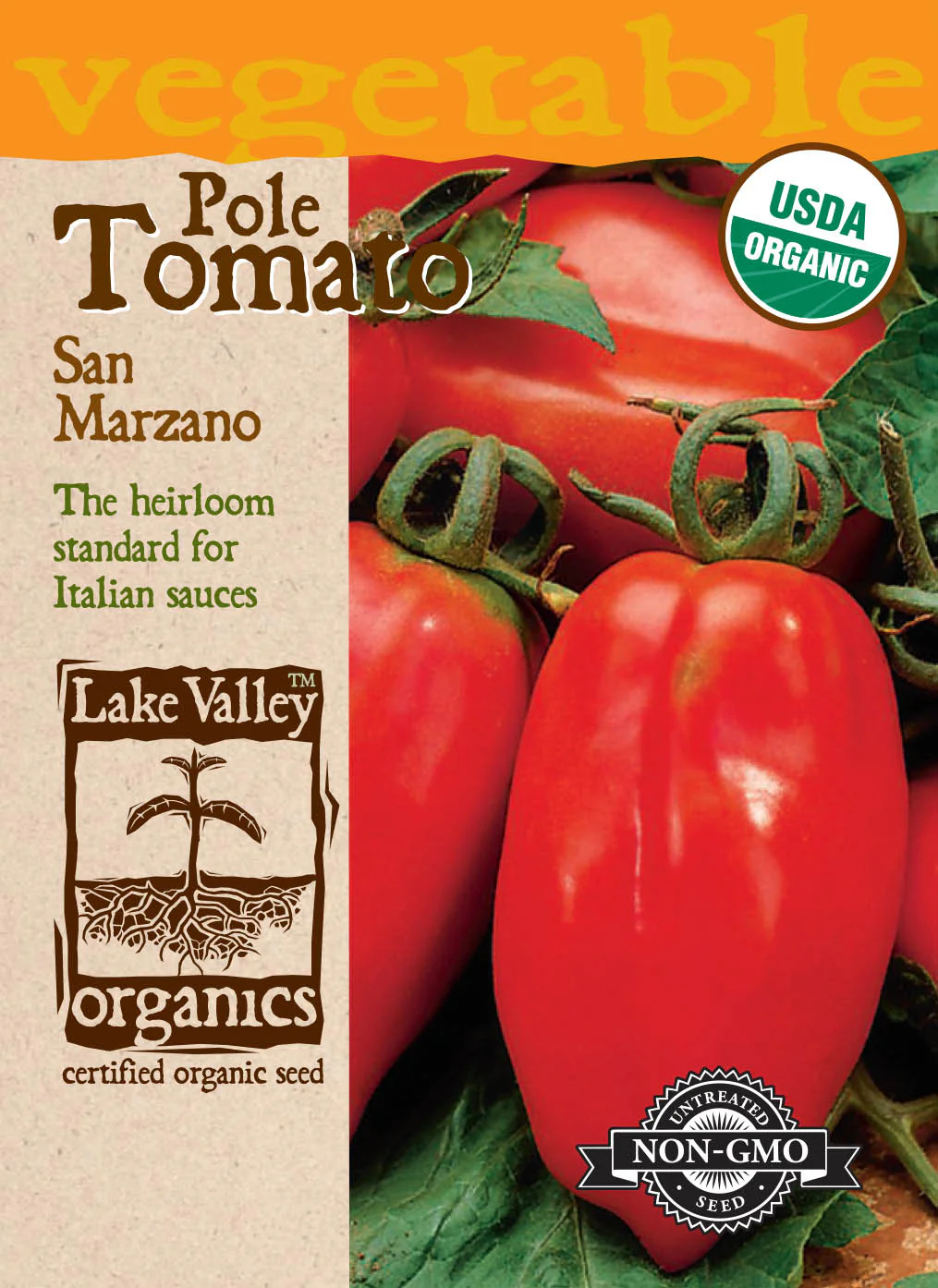 Organic San Marzano Tomato