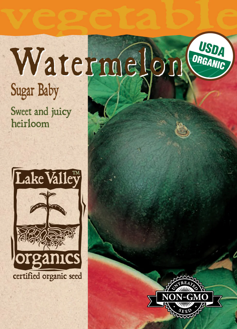 Organic Sugar Baby Watermelon