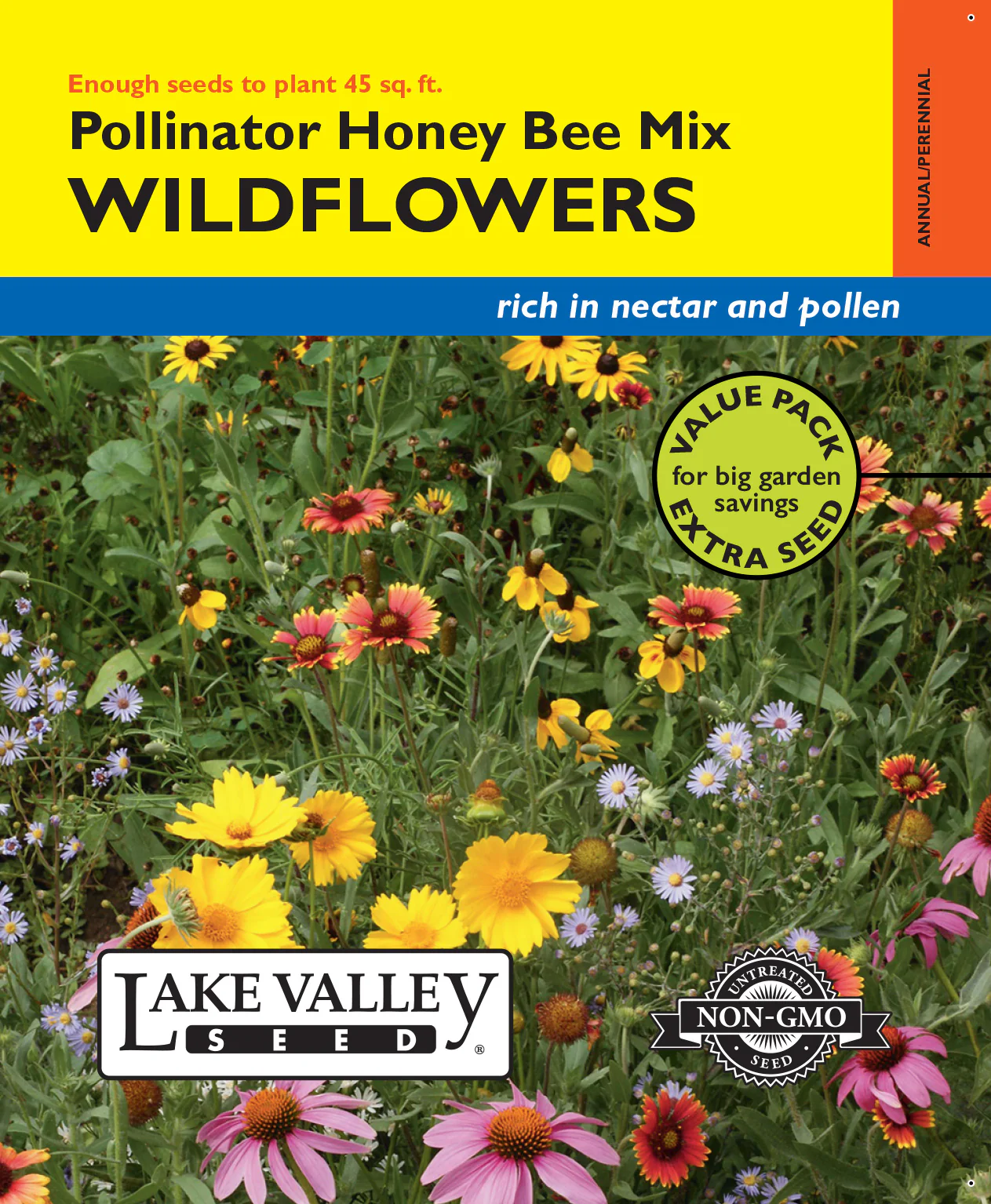 Honey Bee Pollinator Wildflower Mix